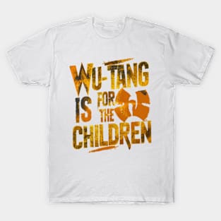 Wu-Tang is for the children Distressed effect T-Shirt